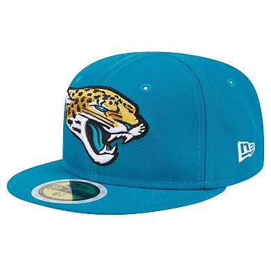 Youth New Era Teal Jacksonville Jaguars Main 59FIFTY Fitted Hat