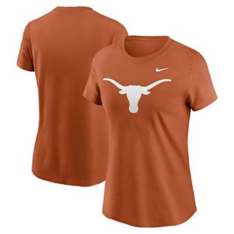 Women's Nike Burnt Orange Texas Longhorns Primetime Logo T-Shirt