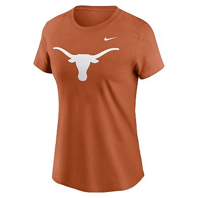 Women's Nike Burnt Orange Texas Longhorns Primetime Logo T-Shirt