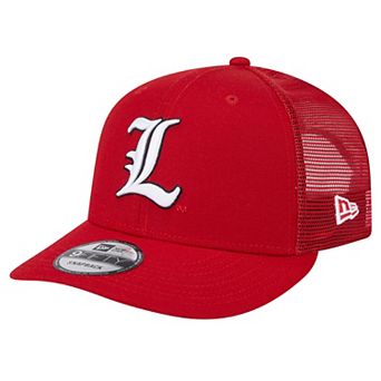 Men's New Era Red Louisville Cardinals Trucker 9FIFTY Snapback Hat