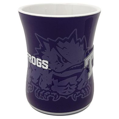 TCU Horned Frogs 16oz. Sculpted Barista Mug
