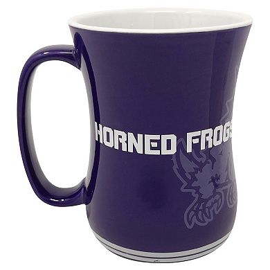 TCU Horned Frogs 16oz. Sculpted Barista Mug