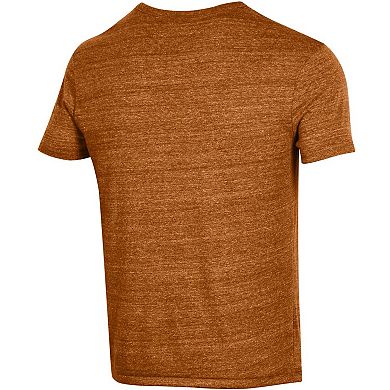 Men's Champion Texas Orange Texas Longhorns Red River Rivalry Tri-Blend T-Shirt