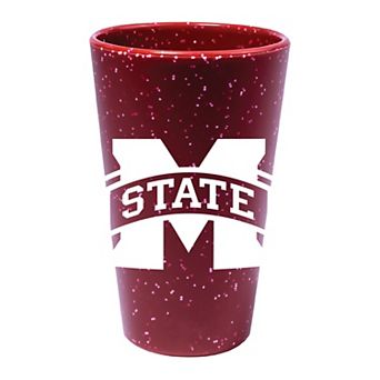 WinCraft Mississippi State Bulldogs 16oz. Team Color Silicone Pint Glass
