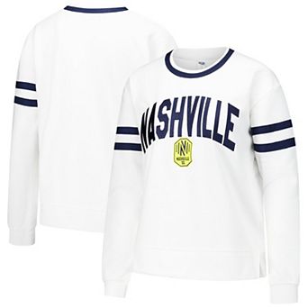 Women's Concepts Sport White Nashville SC Borough Long Sleeve T-Shirt