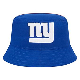 Men's New Era Royal New York Giants Helmet Bucket Hat