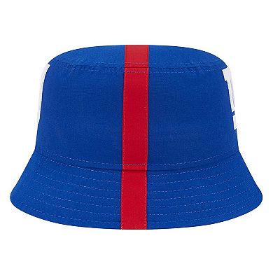 Men's New Era Royal New York Giants Helmet Bucket Hat