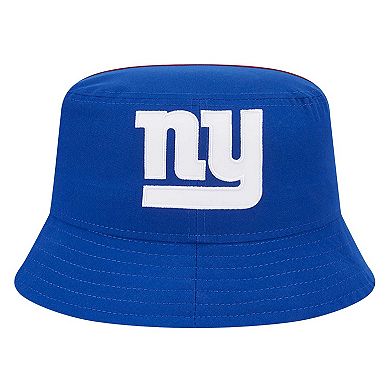 Men's New Era Royal New York Giants Helmet Bucket Hat