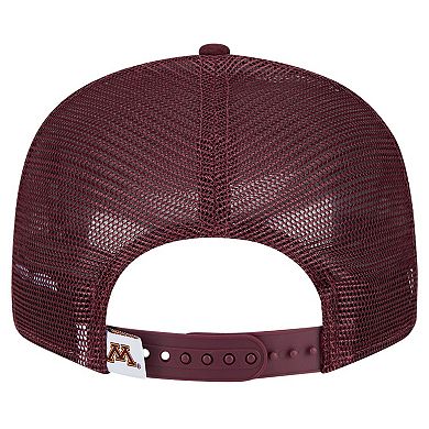 Men's New Era Maroon Minnesota Golden Gophers Trucker 9FIFTY Snapback Hat