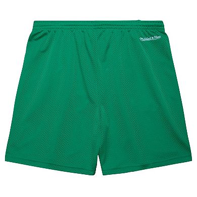 Men's Mitchell & Ness Kelly Green Boston Celtics Hardwood Classics Gameday Mesh Shorts