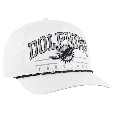 Men's '47 White Miami Dolphins Roscoe Speckle Adjustable Hat