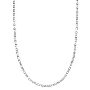 Men's LYNX Stainless Steel 5 mm Rolo Chain Necklace