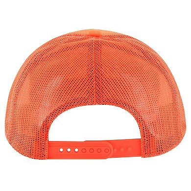 Men's '47 Orange Clemson Tigers Pitstop Trucker Adjustable Hat