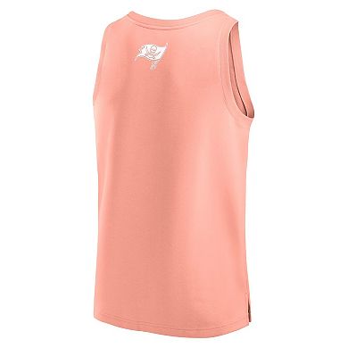 Men's Fanatics Coral Tampa Bay Buccaneers Elements Tank Top