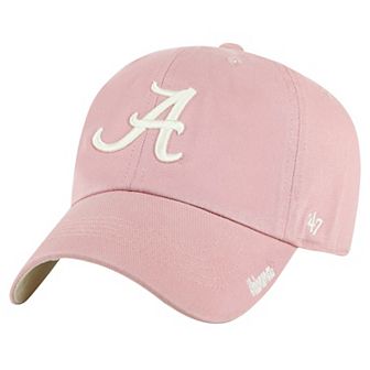 Women's '47 Light Pink Alabama Crimson Tide Dusty Miata Clean Up Adjustable Hat