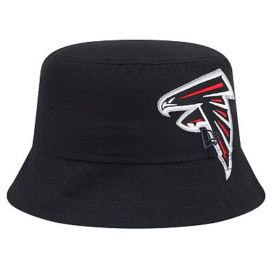 Men's New Era Black Atlanta Falcons Helmet Bucket Hat