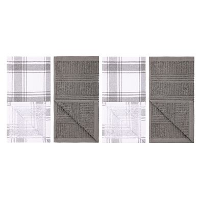 Mingle & Co. 4-Pack Dual Purpose Terry Kitchen Towels