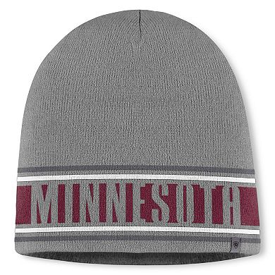Men's Top of the World Gray Minnesota Golden Gophers Jace Knit Beanie