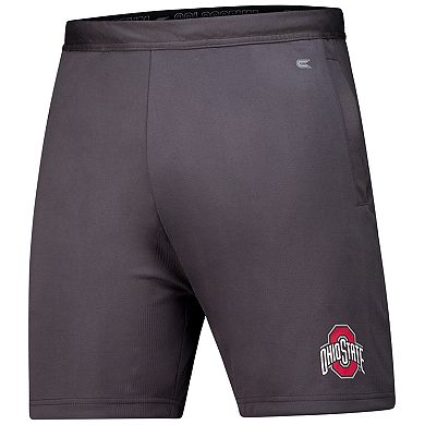Men's Colosseum Charcoal Ohio State Buckeyes Forget Shorts