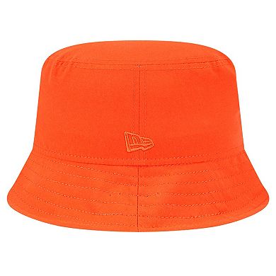 Men's New Era Orange Cleveland Browns Helmet Bucket Hat
