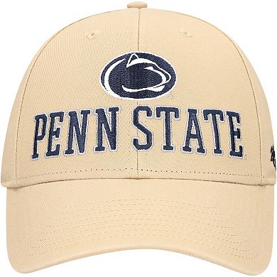 Men's '47 Khaki Penn State Nittany Lions Powell MVP Adjustable Hat