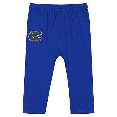 Infant Royal Florida Gators Double Up Long Sleeve Bodysuit & Pant Set