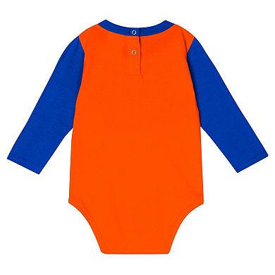 Infant Royal Florida Gators Double Up Long Sleeve Bodysuit & Pant Set