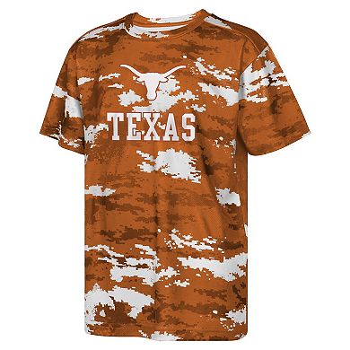 Youth Burnt Orange Texas Longhorns Scrimmage Sublimated T-Shirt
