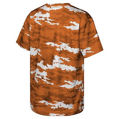 Youth Burnt Orange Texas Longhorns Scrimmage Sublimated T-Shirt