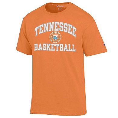 Men's Champion Tennessee Orange Tennessee Volunteers Basketball Icon T-Shirt