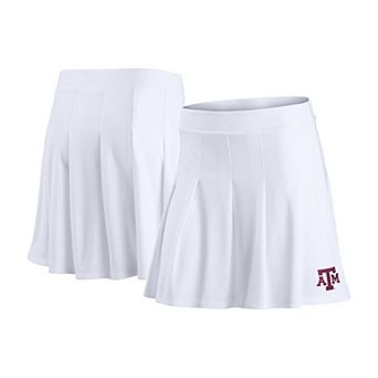 Women's Fanatics White Texas A&M Aggies Heritage Primary Skirt