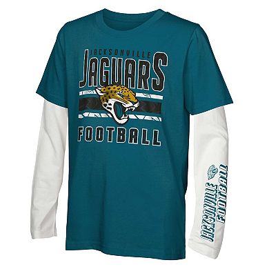 Youth Jacksonville Jaguars In the Mix T-Shirt Combo Set