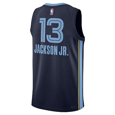 Unisex Nike Jaren Jackson Jr. Navy Memphis Grizzlies Swingman Jersey Icon Edition