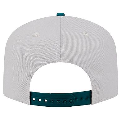 Men's New Era Stone Philadelphia Eagles Decent 9FIFTY A-Frame Snapback Hat