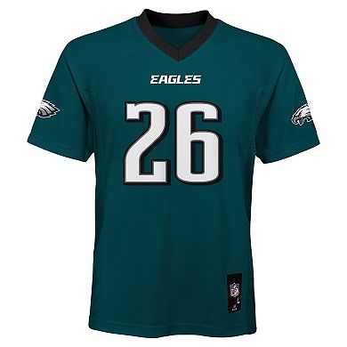 Youth Saquon Barkley Midnight Green Philadelphia Eagles Replica Player Jersey