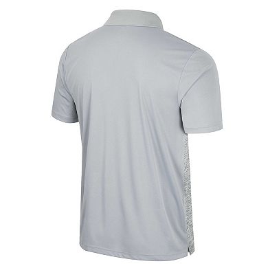 Men's Colosseum Gray Cal Bears Cybernetic Polo
