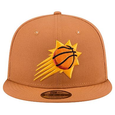 Men's New Era Tan Phoenix Suns Color Pack 9FIFTY Snapback Hat