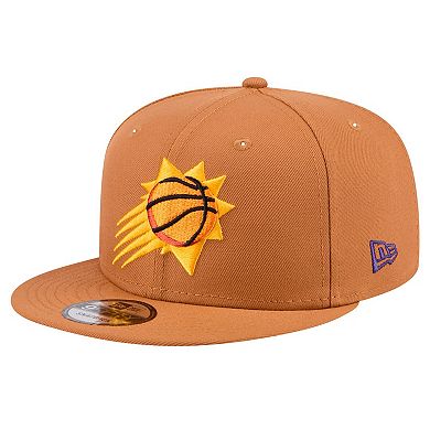 Men's New Era Tan Phoenix Suns Color Pack 9FIFTY Snapback Hat