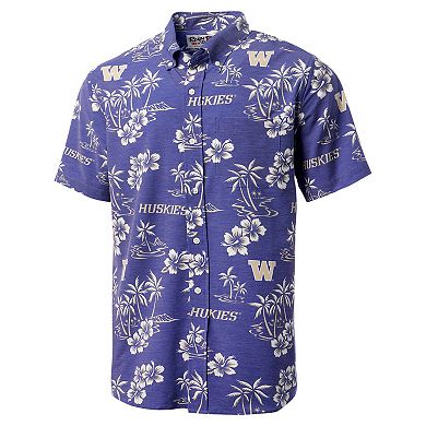 Men's Reyn Spooner Purple Washington Huskies Classic Performance Button-Down Shirt
