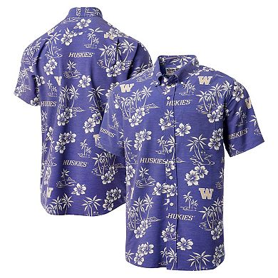Men's Reyn Spooner Purple Washington Huskies Classic Performance Button-Down Shirt