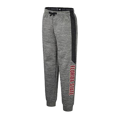 Youth Colosseum Heather Gray Florida State Seminoles Fleece Pants