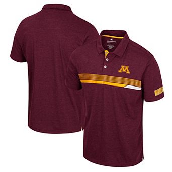 Men's Colosseum Maroon Minnesota Golden Gophers No Problemo Polo