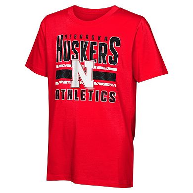Youth Nebraska Huskers In the Mix T-Shirt Combo Set
