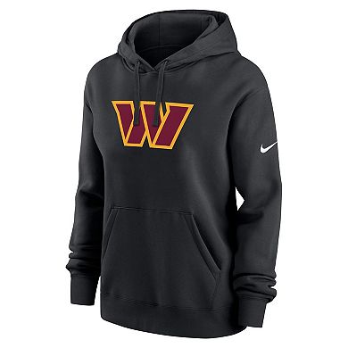 Women's Nike Black Washington Commanders Club Fleece Hoodie