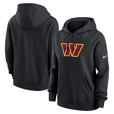 Women's Nike Black Washington Commanders Club Fleece Hoodie