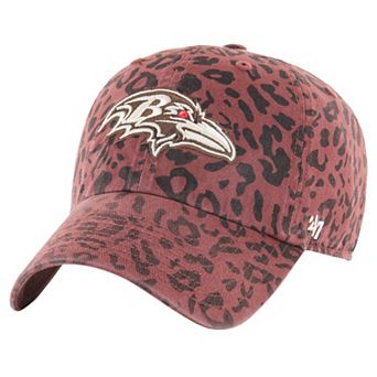 Women's '47 Brown Baltimore Ravens Tawny Clean Up Adjustable Hat