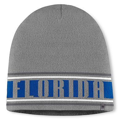 Men's Top of the World Gray Florida Gators Jace Knit Beanie