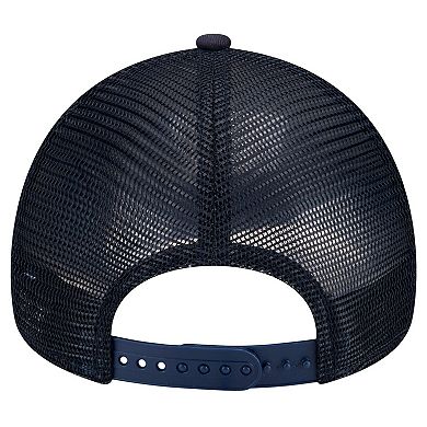 Men's New Era Navy Minnesota Twins 9FORTY A-Frame Trucker Adjustable Hat