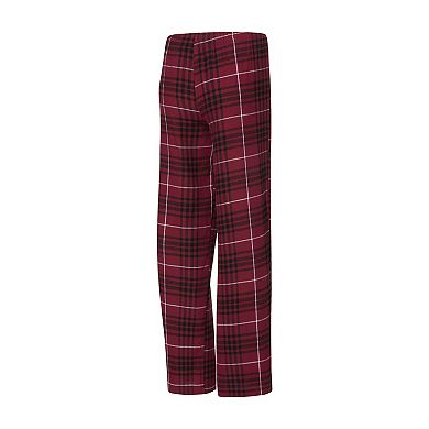 Women's Concepts Sport Maroon Virginia Tech Hokies Vector T-Shirt & Flannel Pants Sleep Set