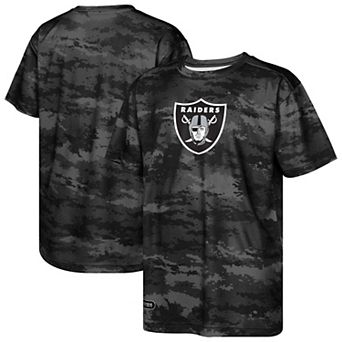 Juvenile Black Las Vegas Raiders Scrimmage T-Shirt